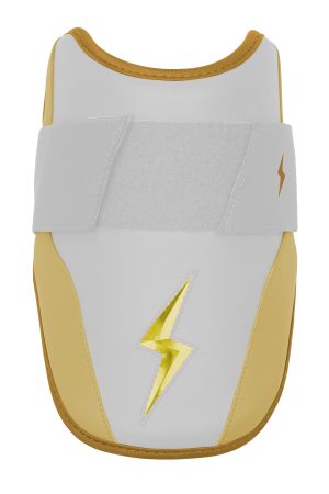 BRUCE BOLT PREMIUM PRO Elbow Guard - GOLD WHITE