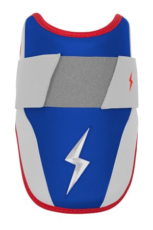Bear Series 6 Elbow Guard - Red. White & Blue