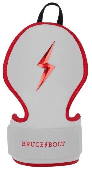 BRUCE BOLT Chrome Series Hand Guard - RED