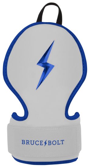 BRUCE BOLT Chrome Series Hand Guard - ROYAL