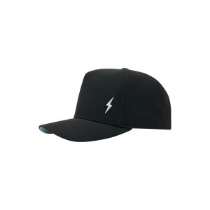 BOLT Standard Snapback Hat - Black/White Bolt