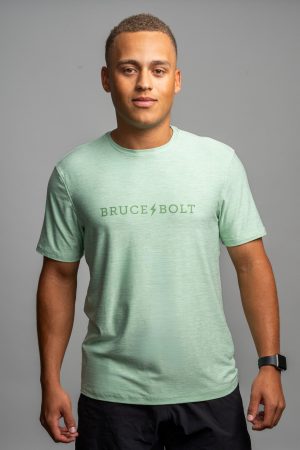 SuperSoft BRUCE BOLT Short Sleeve Shirt - Mint Green