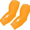 Personalized BRUCE BOLT Graduated Compression Premium 3/4 Arm Sleeve -  NEON ORANGE