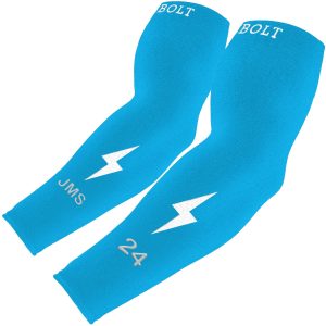 Personalized Graduated Compression Premium Arm Sleeve - Ocean Blue