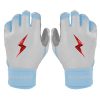 PREMIUM PRO HAPP Series Short Cuff Batting Gloves - WHITE