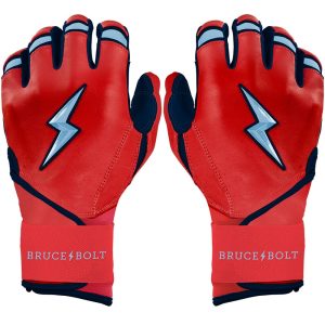 PREMIUM PRO NOOTBAAR Series Long Cuff Batting Gloves - Red