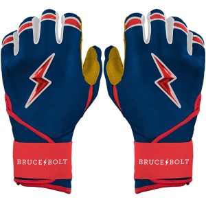 PREMIUM PRO Patriot Series Long Cuff Batting Gloves - FOURTH OF JULY