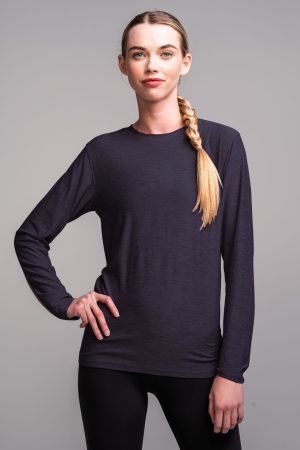 Women's SuperSoft Long Sleeve Shirt - Charcoal
