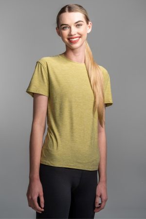 Women's SuperSoft Short Sleeve Shirt - Leek Green