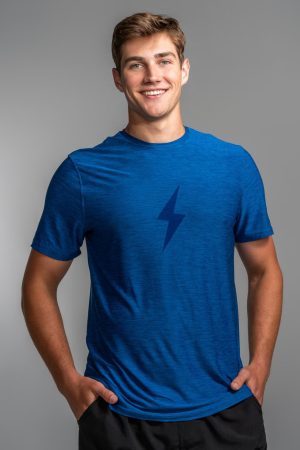 SuperSoft BOLT Short Sleeve Shirt - Blue