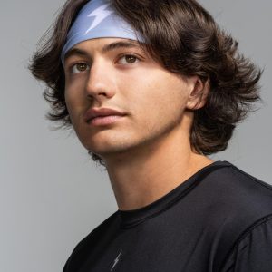 Performance Wide Headband - Grey