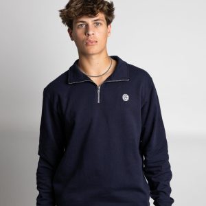 BOLT Crest Quarter-Zip - NAVY