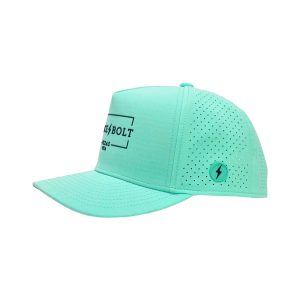 BRUCE BOLT Standard Snapback Hat - Mint Green