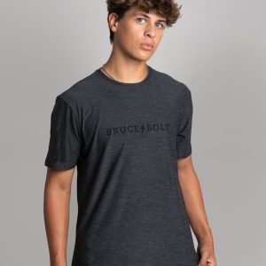 SuperSoft BRUCE BOLT Short Sleeve Shirt - Charcoal