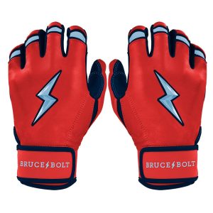 Lars Nootbaar Signature Series Short Cuff Batting Gloves - Red